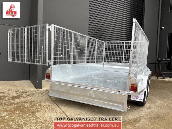 galvanised tandem trailer