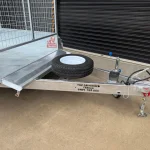 10x5 tandem box trailer