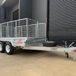 galvanised tandem trailer