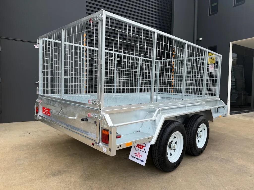 galvanised box trailer