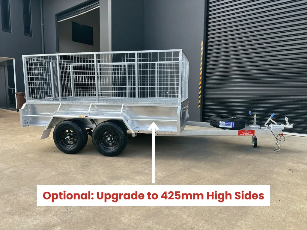 10x5 trailer high sides