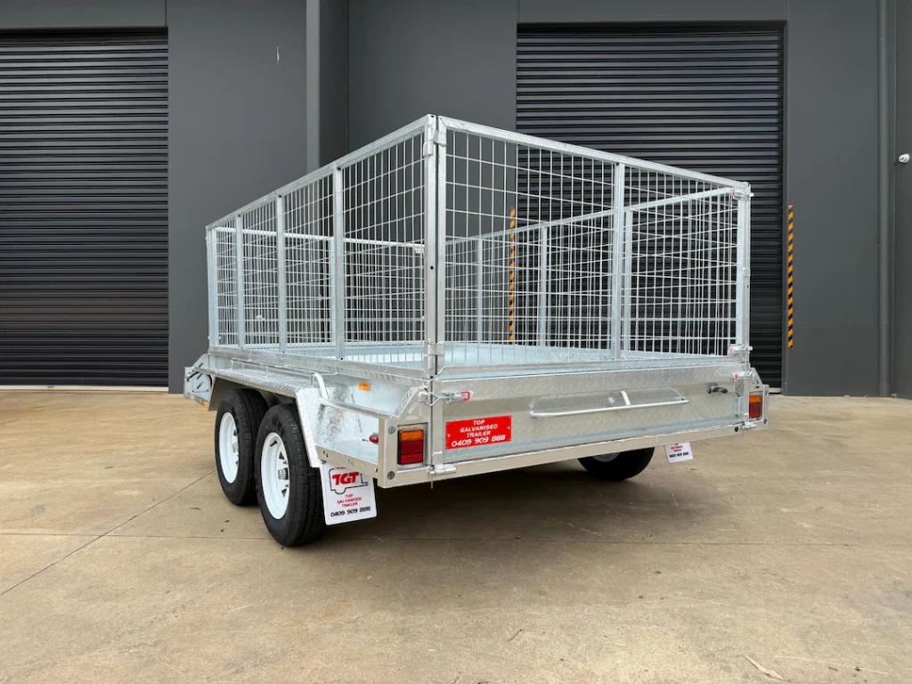 10x6 caged trailer