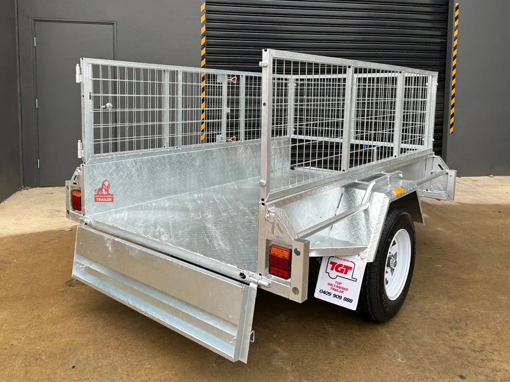 galvanised trailer 7x4