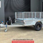 heavy duty galvanised trailer