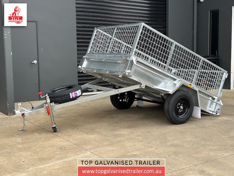 8x5 trailer galvanised