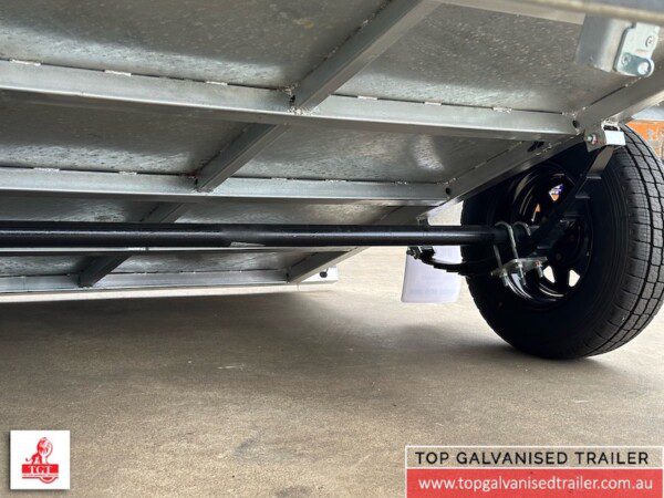 galvanised tipper trailer