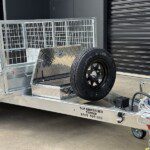 heavy duty galvanised trailer 8x5