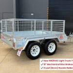 8x5 tandem trailer