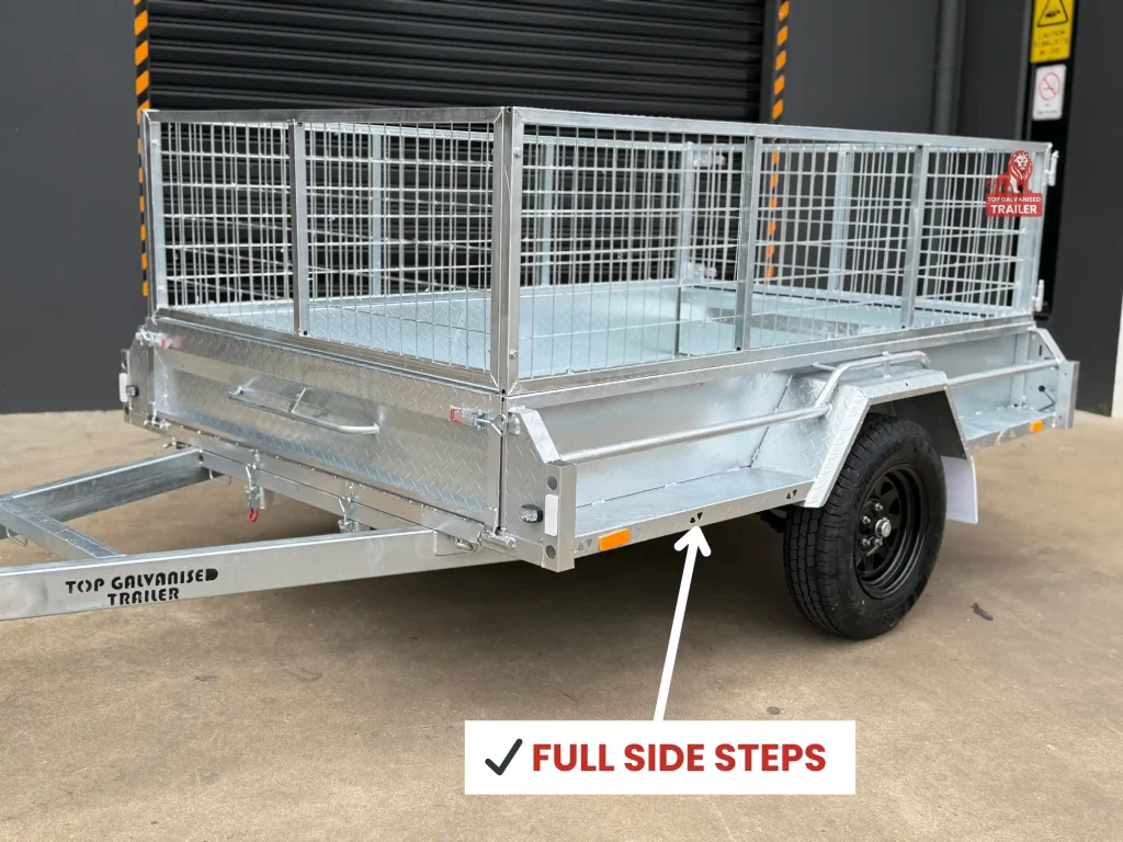 galvanised trailer 8x5