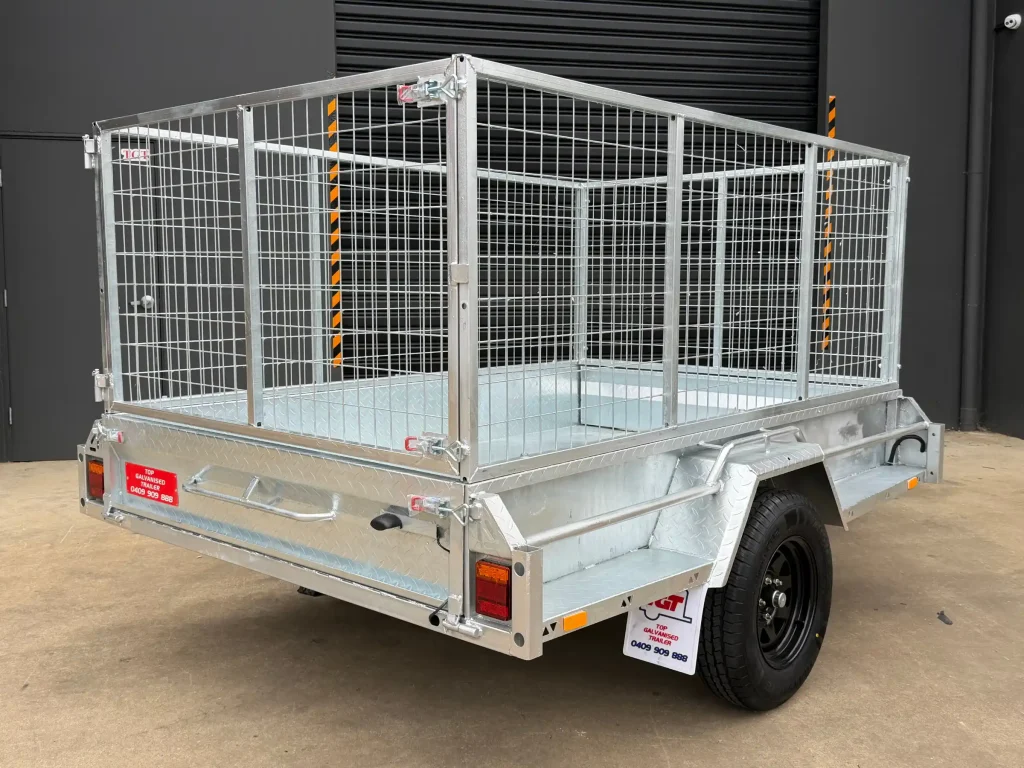 7x5 trailer galvanised