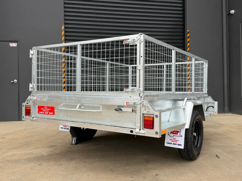 8x5 single axle trailer