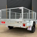 8x5 single axle trailer