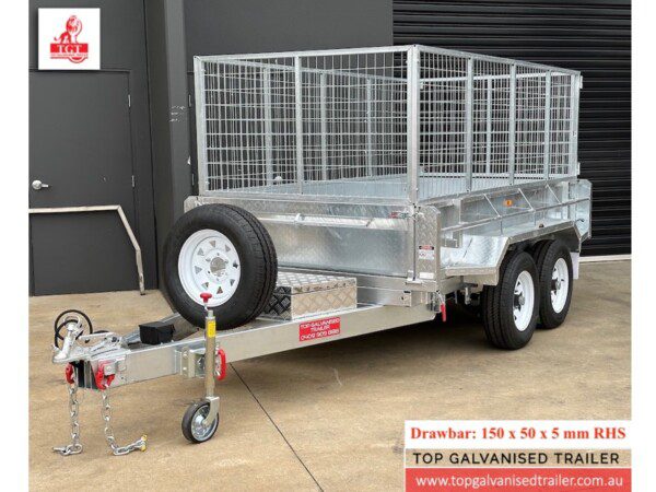 10x5 hydraulic tipper trailer