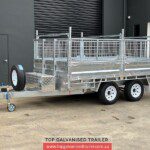 12x7 tipper trailer for sale