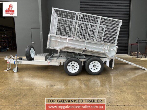 galvanised tipper trailer