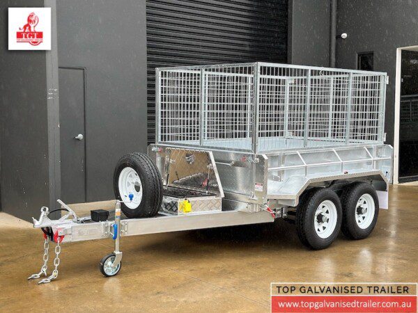 8x5 galvanised tipper trailers