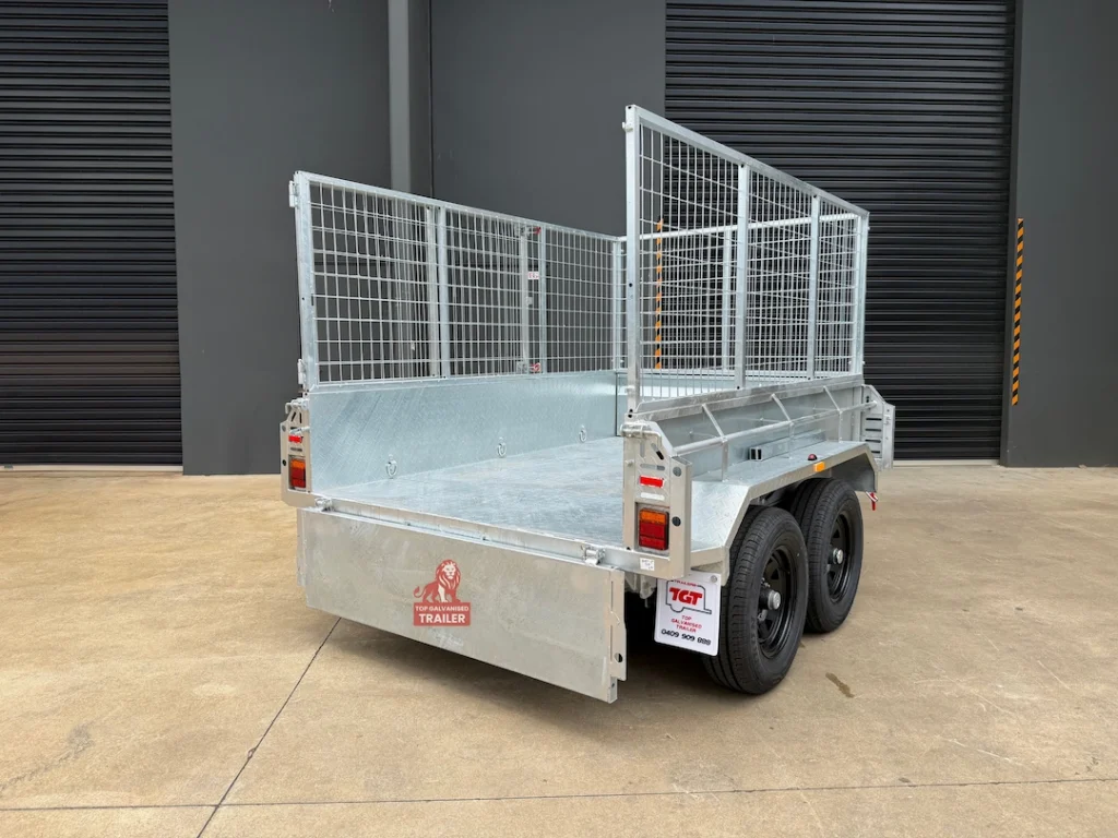 galvanised tipper trailer