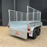 galvanised tipper trailer