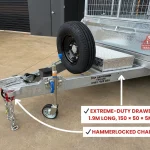 heavy duty drawbar