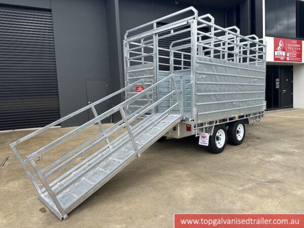 flat top cattle trailer