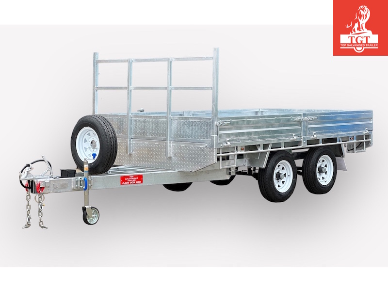 galvanised flatbed trailers for sale