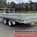 16x8 flat top trailer