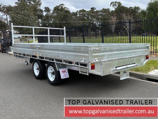 16x8 flat top trailer