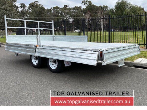 16x8 flatbed trailer