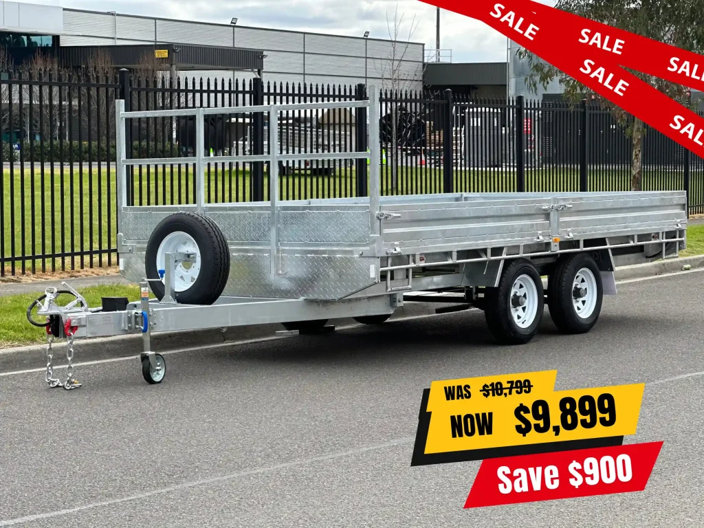 16x8 flat top trailer