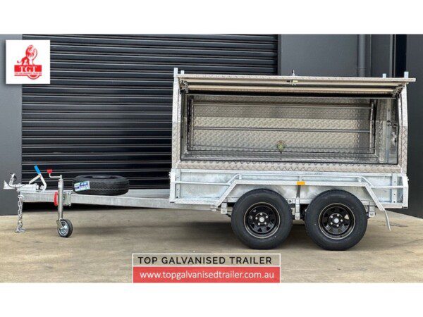 galvanised canopy trailer