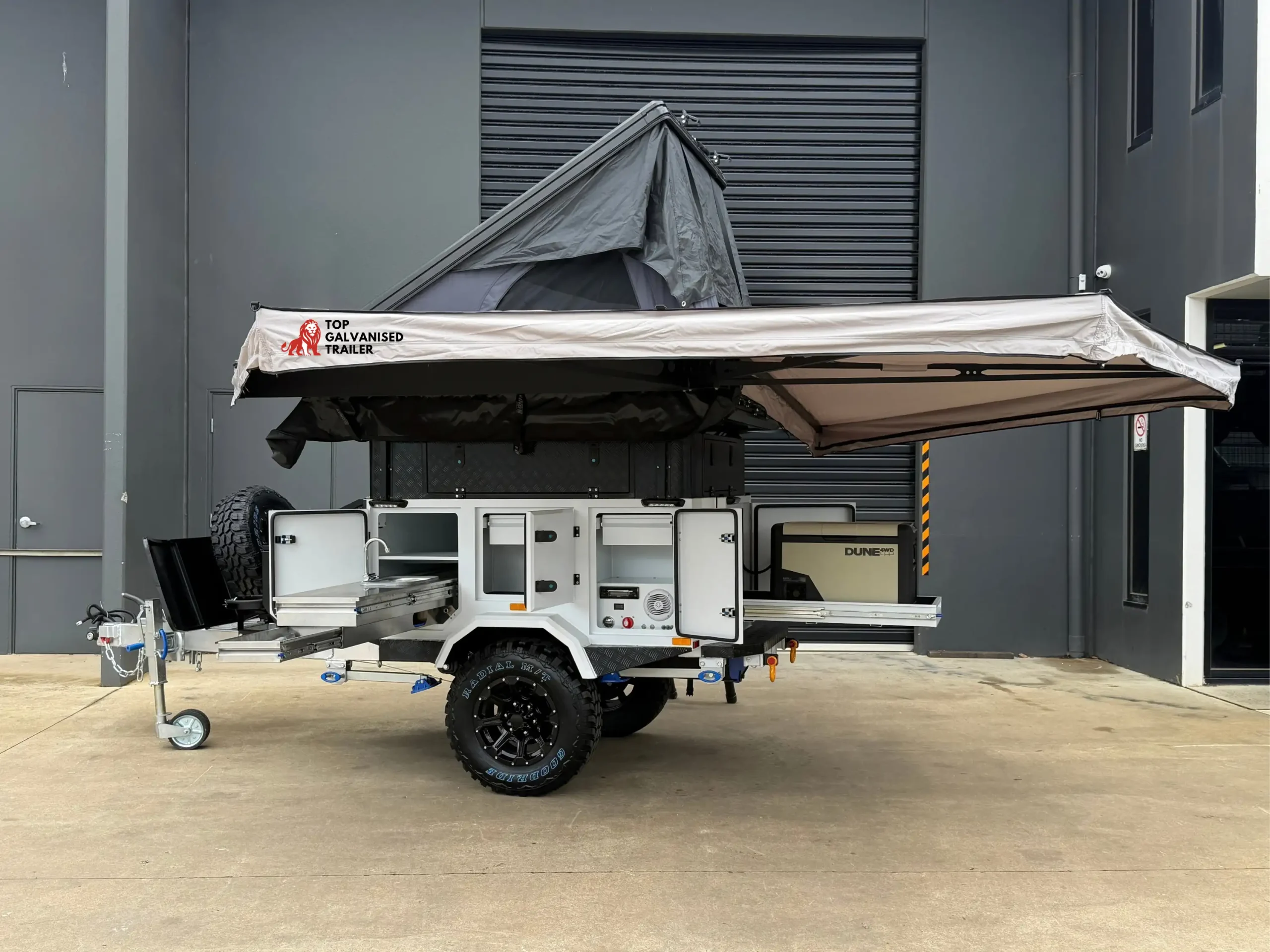 rooftop tent camper trailer