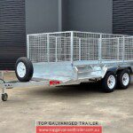galvanised box trailer