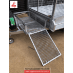 mower pad for trailer