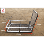 mower pad for trailer