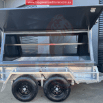 galvanised tradie trailer