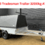 tradesman trailer 3200kg