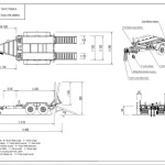 plant trailer dimension 2400x1535mm