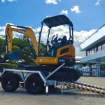 trailer for excavator