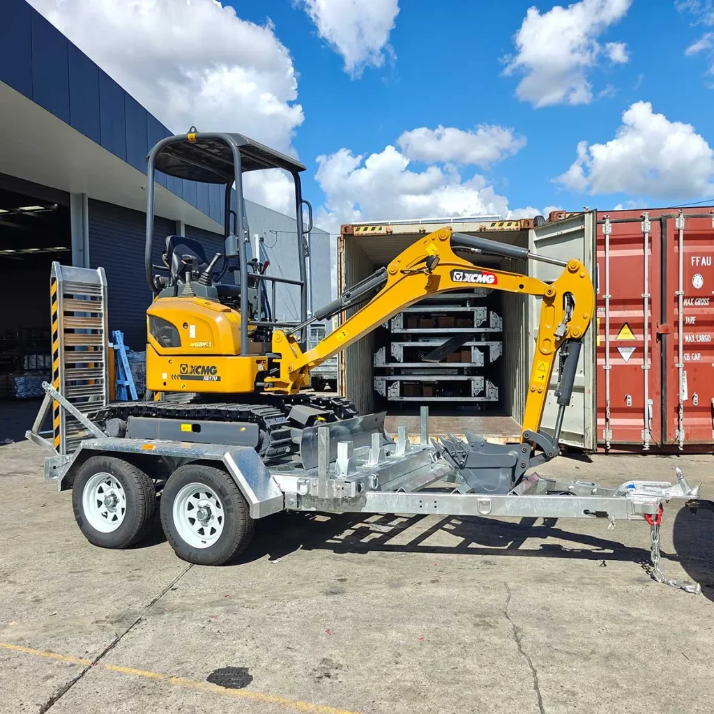 excavator trailer