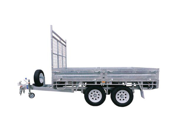 galvanised flat bed trailer