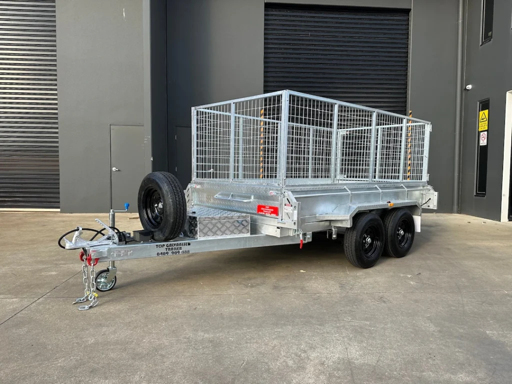 galvanised tipper trailer