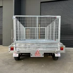 caged trailer