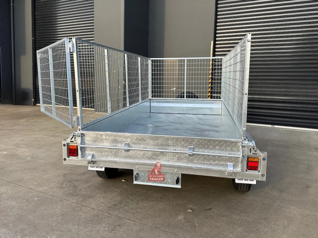 removable cage trailer