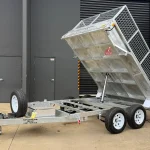 top galvanised trailer