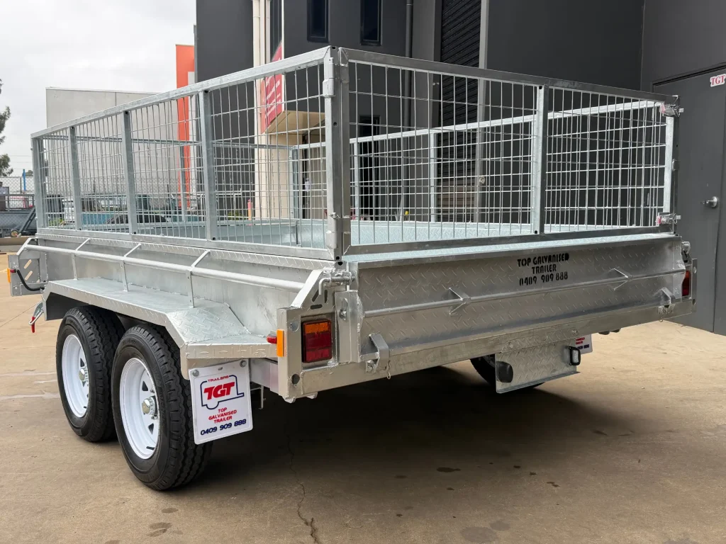 10x6 hydraulic tipper trailer