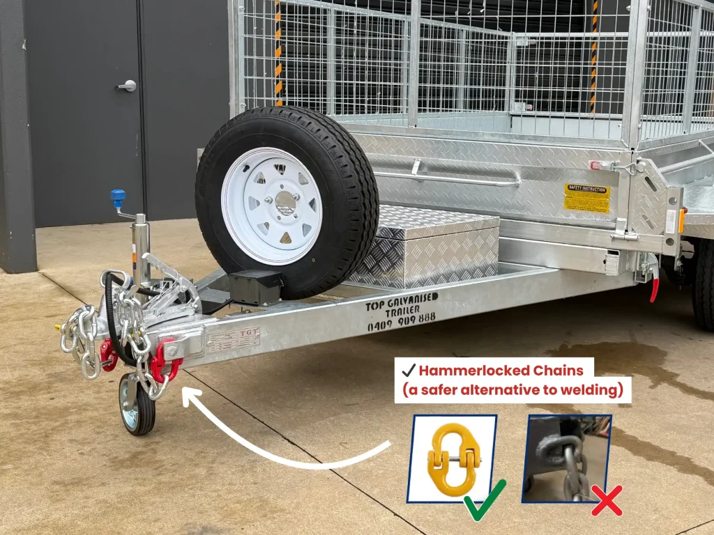 heavy duty drawbar