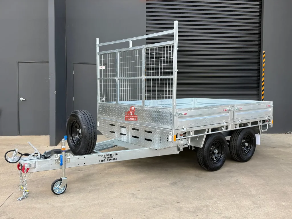 10x7 flat deck trailer