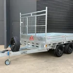 10x7 flat deck trailer