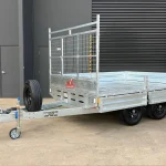 galvanised flat bed trailers