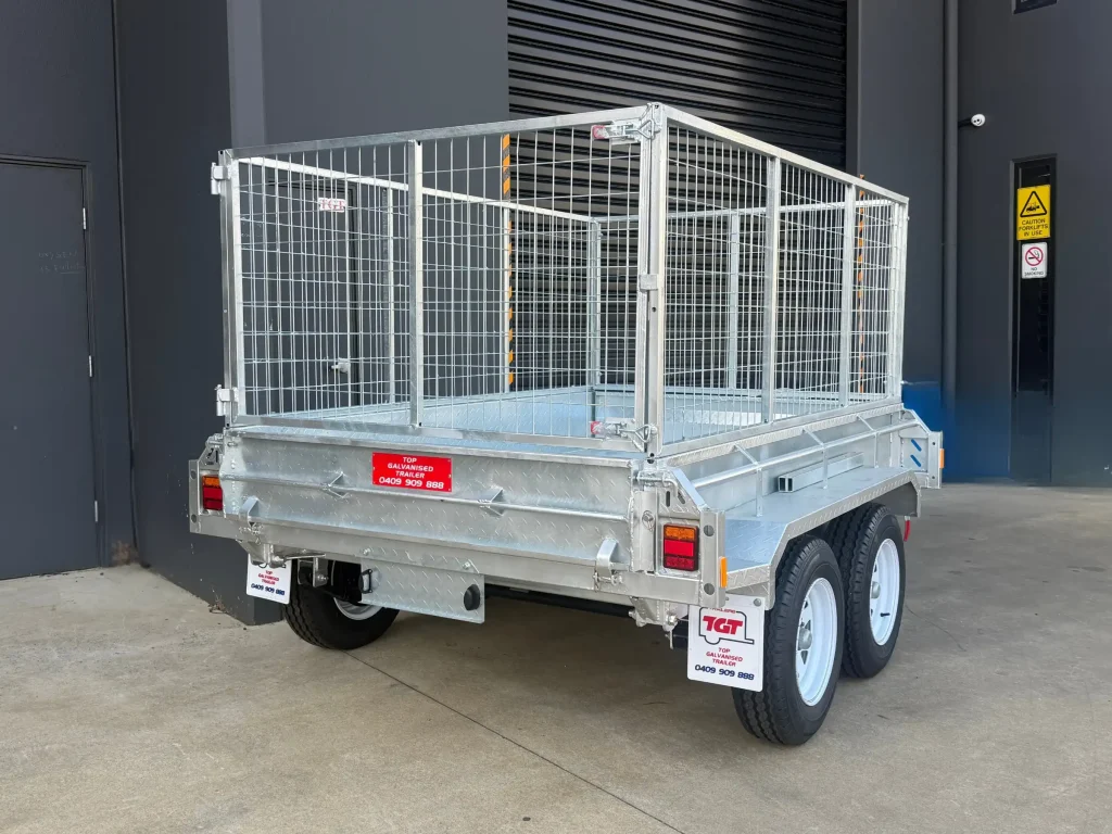 galvanised tipper trailer